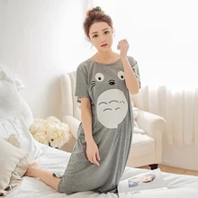 Мой сосед Тоторо Loungewear ночное лето Майка С Коротким Рукавом Майки Топы Футболки