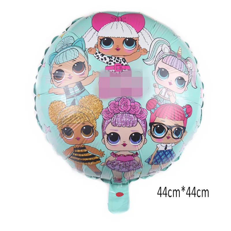 

1 pcs New LO aluminum balloon balloon surprise doll mermaid doll balloon party bar decoration balloon baby toy balloon