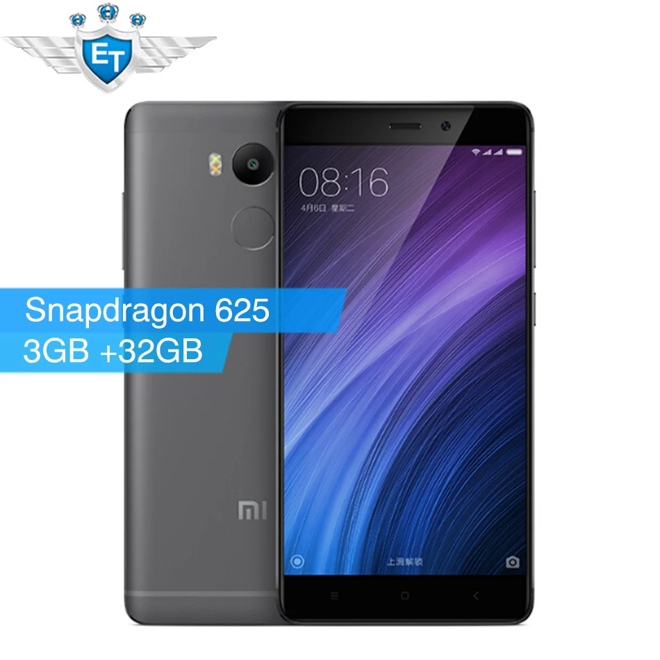 Цена за Оригинал xiaomi redmi 4 pro простые 3 ГБ ram 32 ГБ глобальной rom смартфон snapdragon 625 octa core cpu 5.0 "FHD 13MP Камера 4100 мАч Цена за Оригинал xiaomi redmi 4 pro простые 3 ГБ ram 32 ГБ глобальной rom смартфон snapdragon 625 octa core cpu 5.0 "FHD 13MP Камера 4100 мАч