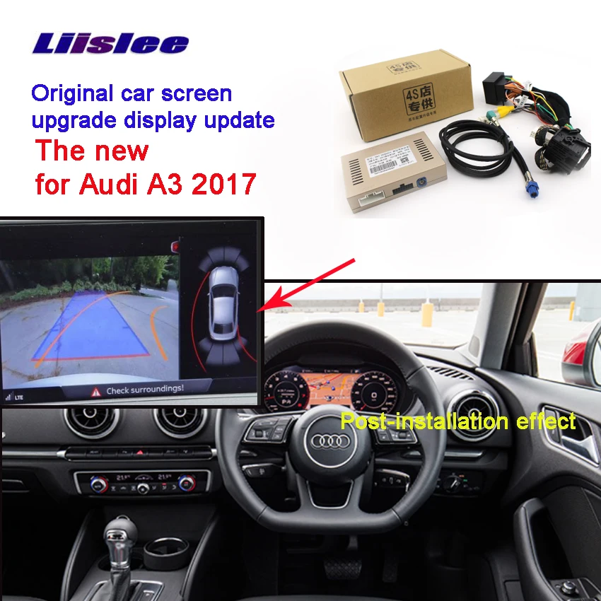 

Car Screen Upgrade Display Update Rear Backup Camera Interface Kit For Audi A3 2017 RMC NavPlus MMI system