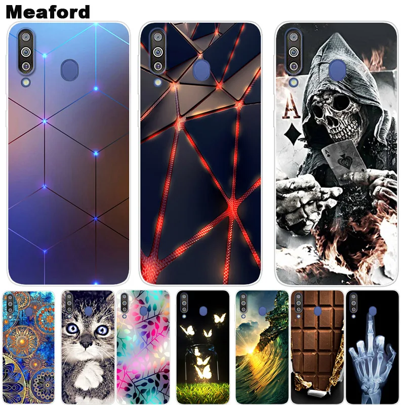 

For Samsung Galaxy M30 Case Phone Cover Soft Silicone Printing Back Case Coque For Samsung M30 6.4 inch Galaxy M 30 Fundas Cover