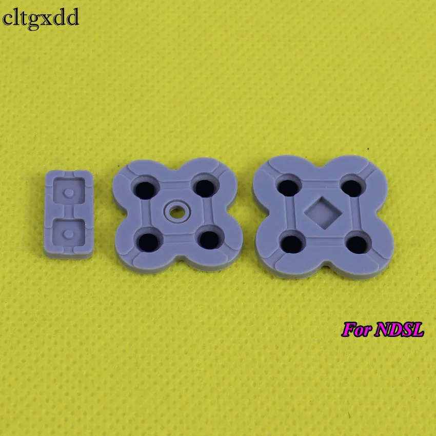 cltxdd Conductive Rubber Button D-Pad Pads Repair For WII Pro WIIU Pad for Nintendo GC DSL SNES NES For 3DS 3DSXL LL