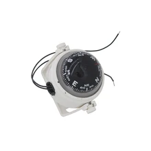 White/Black Housing Marine Navigation Compass wiht LED Night Light for Sail Ship Boat Yacht 12V White/Black Housing Marine Navigation Compass wiht LED Night Light for Sail Ship Boat Yacht 12V