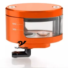 Moto liquide réservoir d'huile frein réservoir tasse pour aventure 1050 RC125 125 RC8 SupeR aventure 1290 moto huile tasse