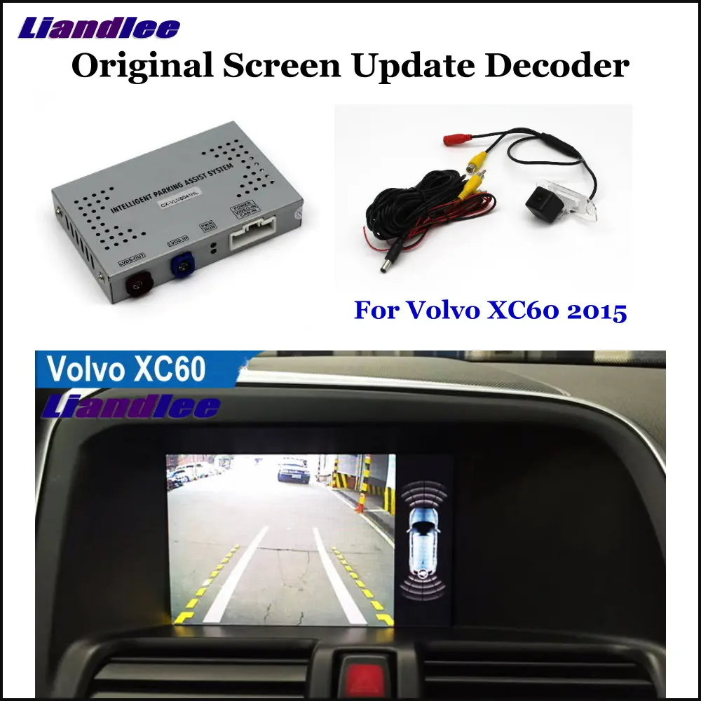 Liandlee Car Original Screen Update System For Volvo XC60 2015 Rear