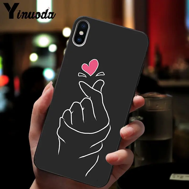 EXO kpop Heart Drawing Love on the finger Pull hook