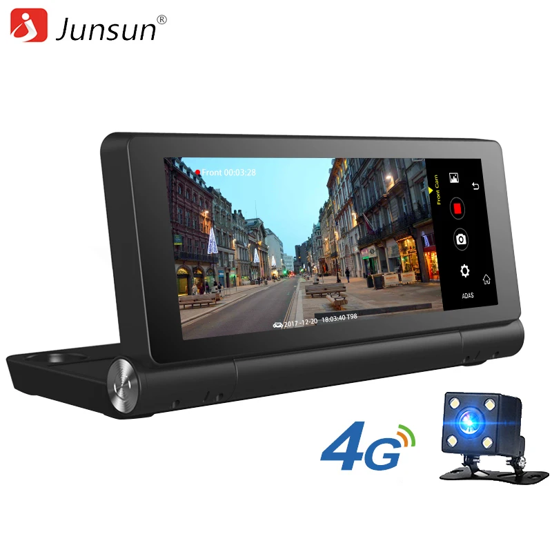 Junsun E28 Pro 4G Car GPS Dvr Camera Android 5.0 ROM16GB RAM1GB 6.86\