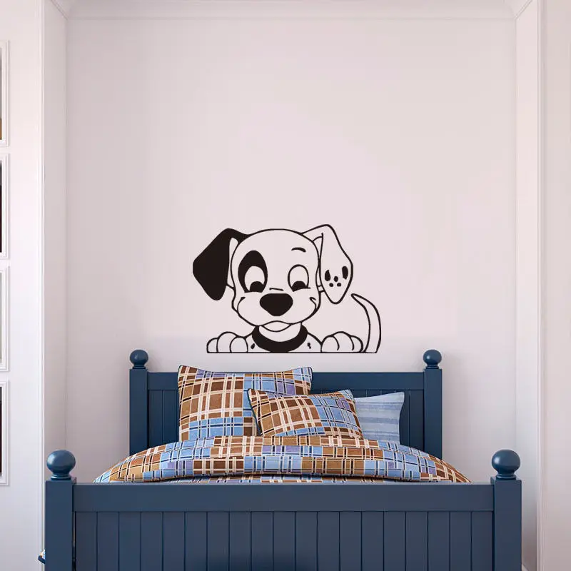 Spotty Dog Nursery Wall Stickers Hot Sale Home Decor Lovely Puppy Pet