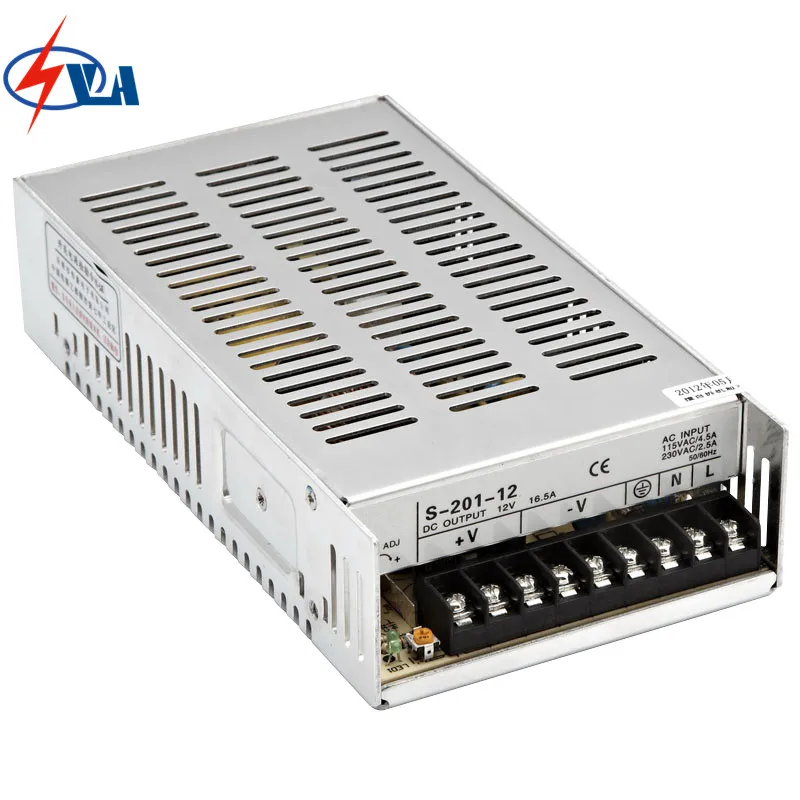 

S-201-24 China 24v 201W energy saving led power supply switching