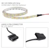 Computer Case LED Strip 12V 1M 2M Warm White LED Tape Waterproof SMD 5050 Large 4Pin Interface Background PC Case Stripe Light ► Photo 3/6