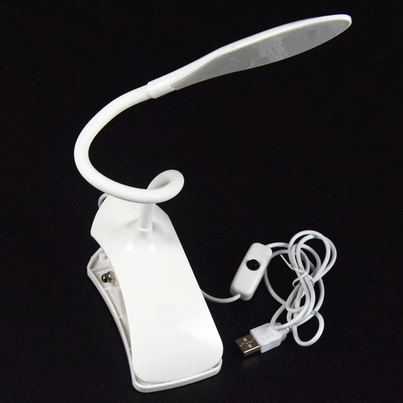  AIFENG USB Led Table Lamp Eye Protect Clip Reading Table Light Flexible Hose Led Study Desk Lamp Be