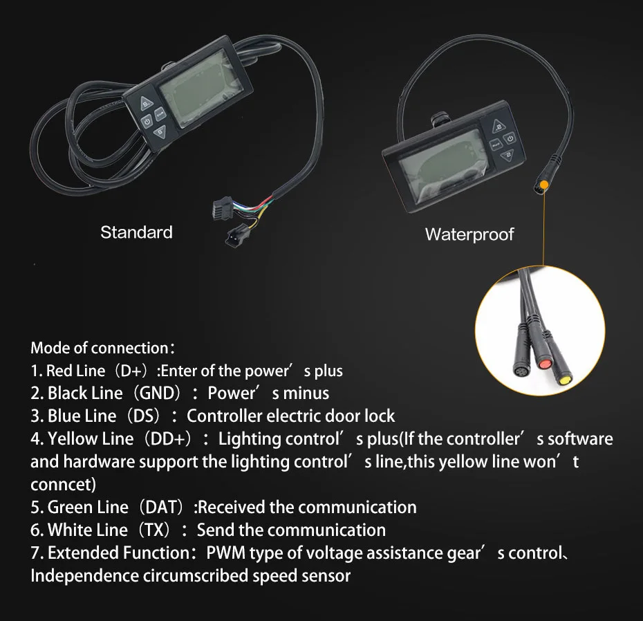 Sale E Bike Computer Electric Bicycle LCD Display for 24V 36V 48V Electric Bike Manual Control Panel High Quality Bicycle Speedometer 2 Sale E Bike Computer Electric Bicycle LCD Display for 24V 36V 48V Electric Bike Manual Control Panel High Quality Bicycle Speedometer 2