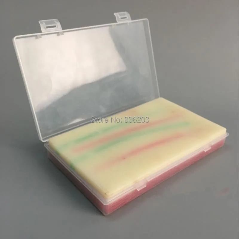

Simulation human Skin Venous puncture Training Model Suture Practice Pad Closure Pad surgical sutured skills training modle
