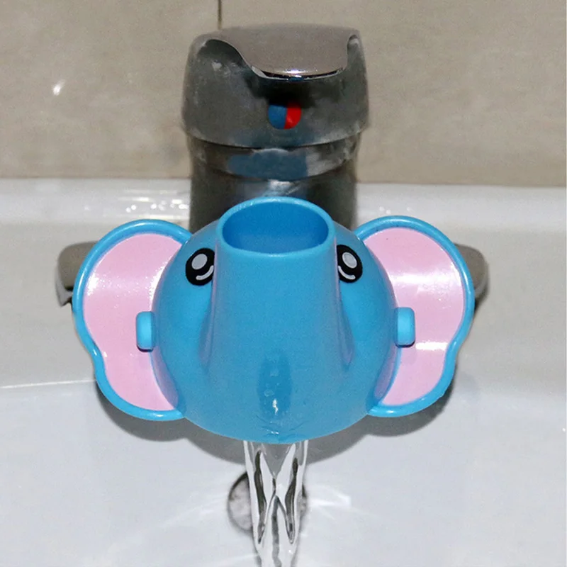 Милая мультяшная насадка на кран-удлинитель для детей, для мытья рук в ванной, аксессуары для раковины