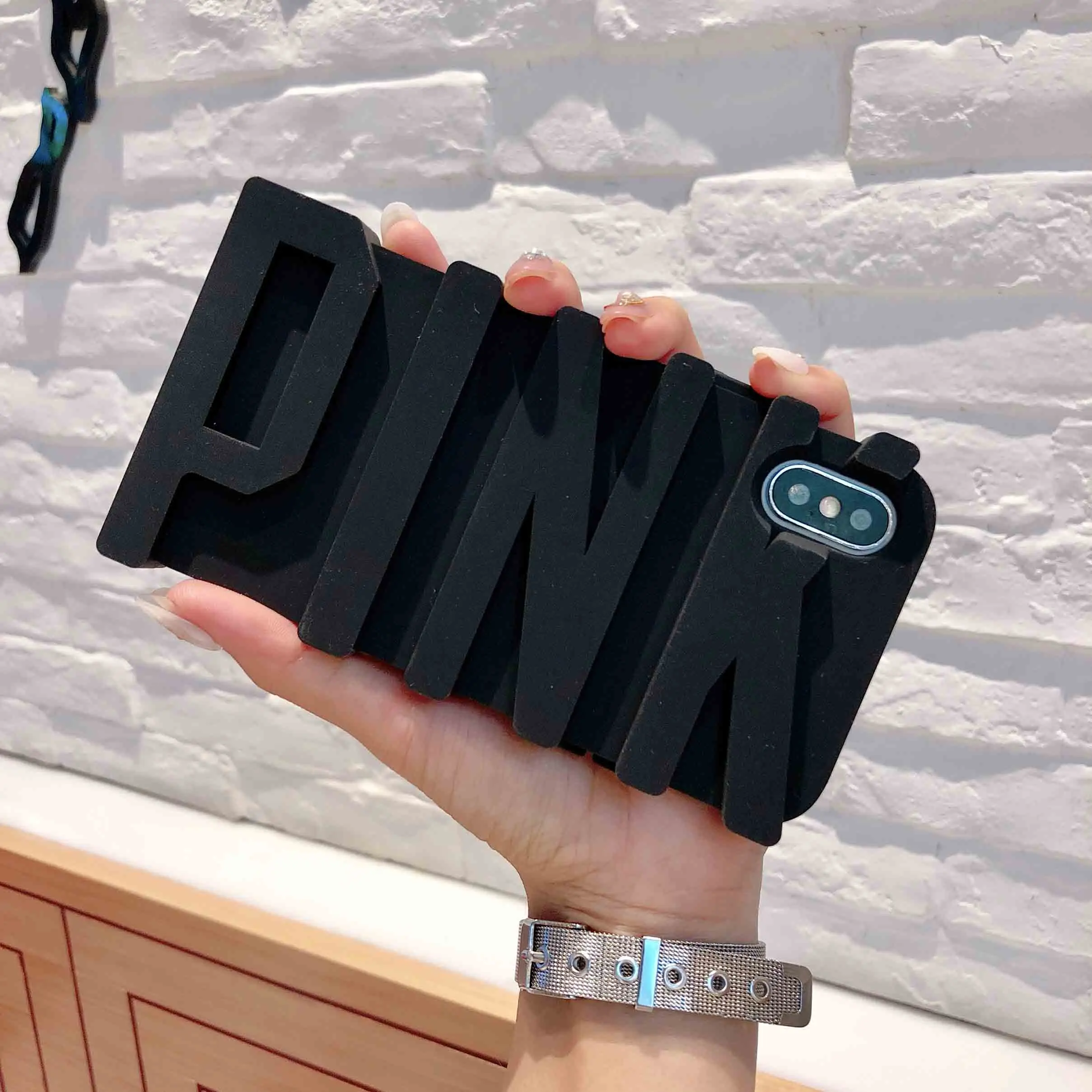 3D мультфильм милый розовый мягкий силиконовый чехол для iPhone 5 6 S X XS 7 8 Plus чехлы для телефонов Fundas Coque Capa резиновый Блестящий Единорог - Цвет: 14