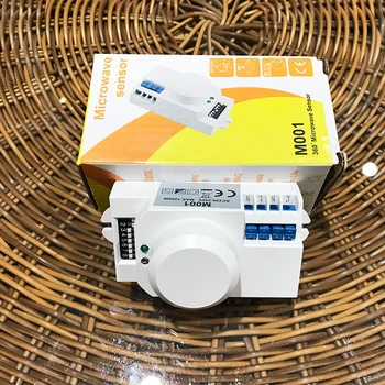 

Intelligent microwave sensor switch microwave sensor 220V radar sensor switch corridor photoelectric sensor high frequency CM096