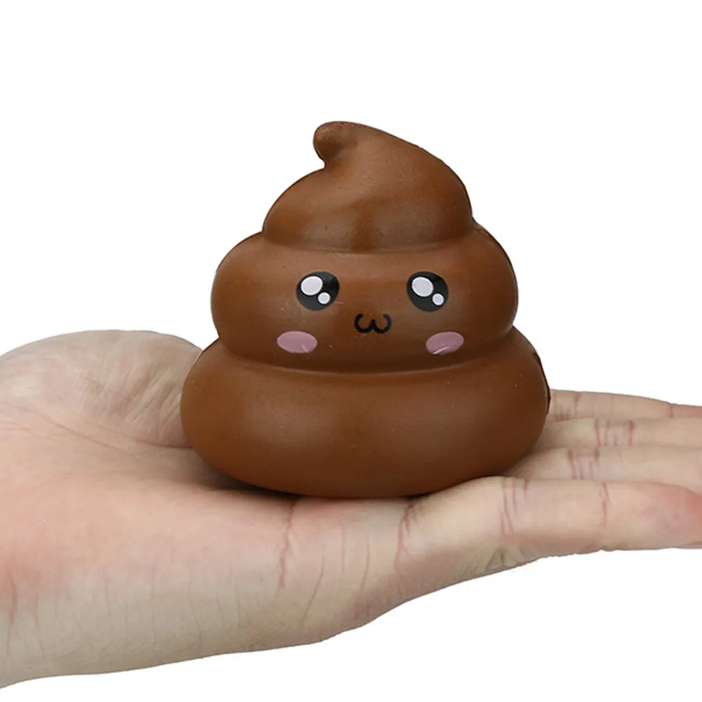 Squishies Kawaii мягкий изысканный Забавный Ароматизированная подвеска Crazy Poo медленно поднимающаяся игрушка для снятия стресса для детей антистресс y20