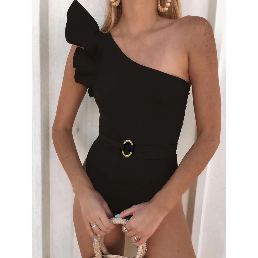 one arm bathing suit