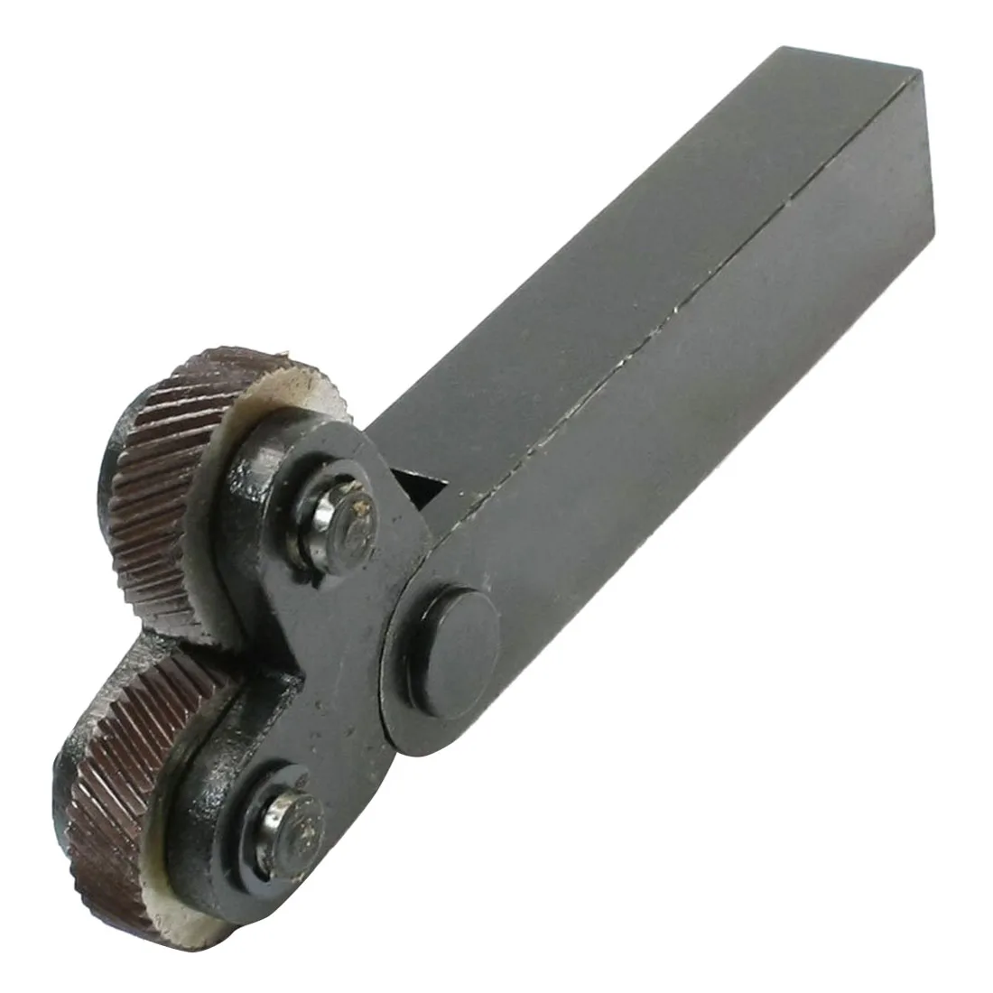 1.8mm Pitch Dual Wheel Slant Teeth Knurling Tool Metal Lathe Metal Straight Linear Knurl Tools