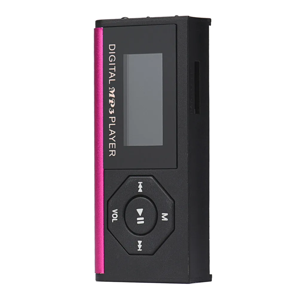 Мини USB портативный MP3 музыкальный медиаплеер с ЖК экраном Поддержка 16 Гб Micro SD TF