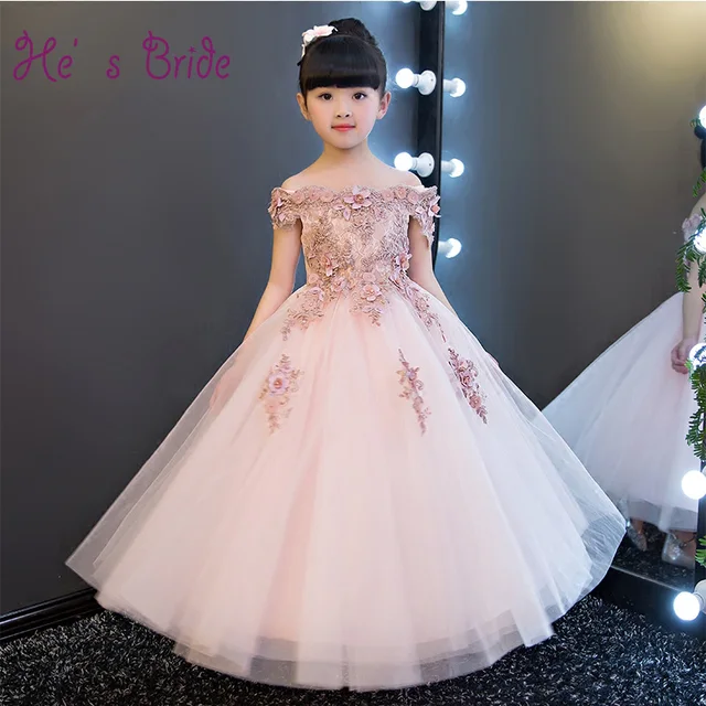 elegant flower girl dress wedding