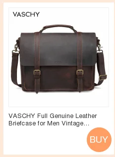 Vaschy maleta para homens vintage lona mensageiro