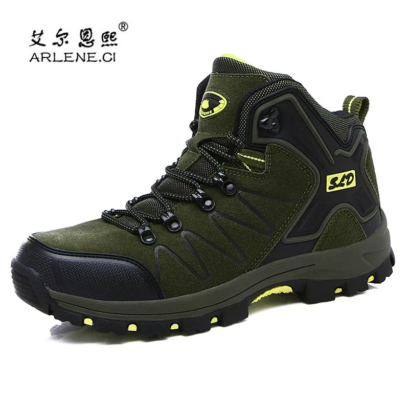

2019 New Professional Hiking Shoes for Men Women Wear-resistant Boots Outdoor Climbing Boots for Mountain Camping in Cold Winter