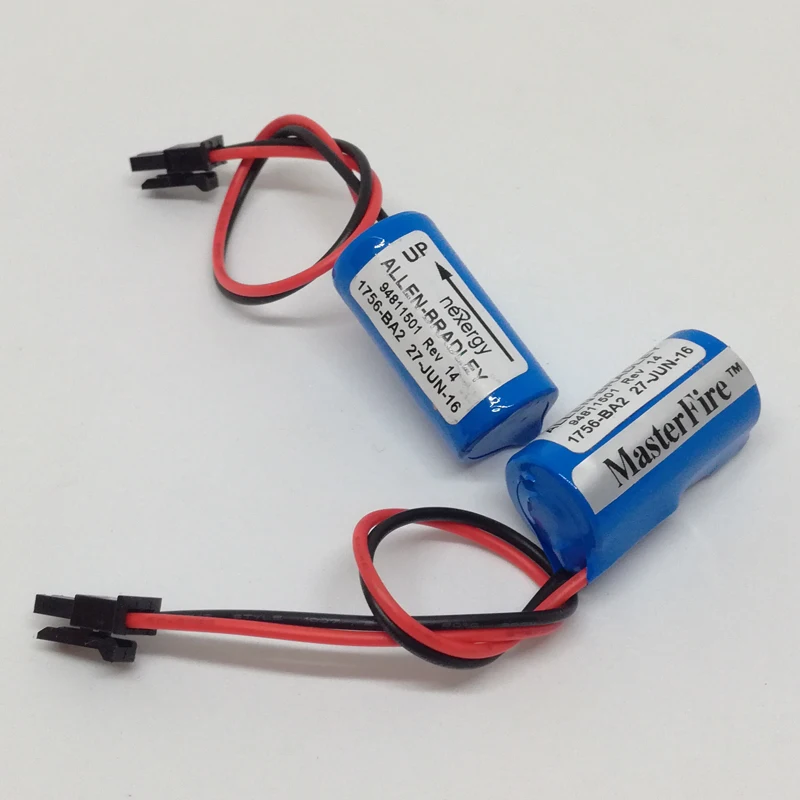 MasterFire Высокое качество 1200mAh PLC контроллер батарея для Allen Bradley 1756 BA2 BR2/3A AB 3V