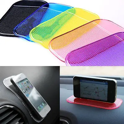 

Multifunctional Useful Sticky Pad Anti-Slip Mat Gel Dash Car Kitchen Bathroom Mount Holder for Cell Phones, keys. coins