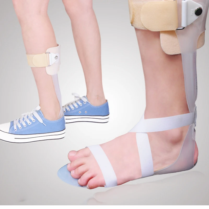 

JORZILANO Left Right Ankle Foot Drop Brace Orthosis Splint Leaf Spring Recovery Correction Inside Outside Turning Hemiplegia