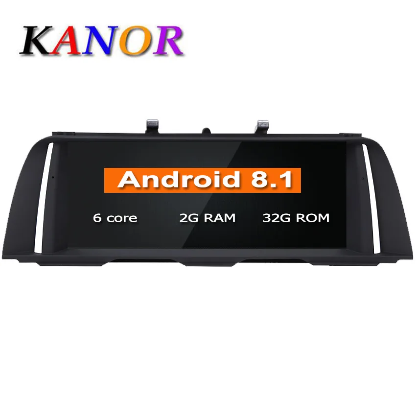 

10.25 inch 1280*480 Android 8.1 6 Core 2+32G Car GPS Navigation Autoradio For BMW 5 Series F10 F11 Original CIC NBT System