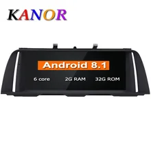 10,25 дюймов 1280*480 Android 8,1 6 Core 2 + 32G Мобильный DVR gps-навигация Авторадио для BMW 5 серия F10 F11 оригинальный CIC НБТ Системы