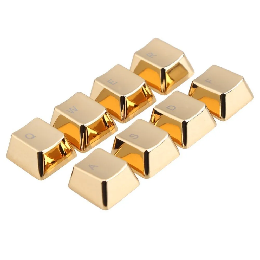 Колпачок для клавиатуры из цинкового сплава механической MX Axis Silver/Golden