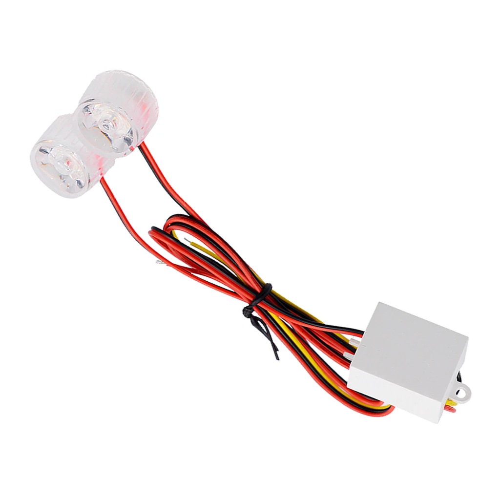 12-85V Car Flashing Emergency Warning LED Strobe Lights Flasher High Quality Long life Expectancy Super Bright & High Power