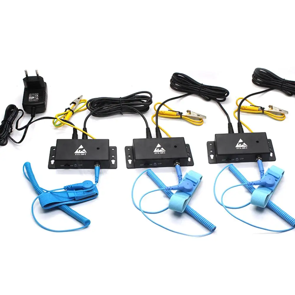 

Auto-alarm Anti Static ESD Wrist Strap Tester Output Anti-static Online Monitor for Anti-static Electronic Tool
