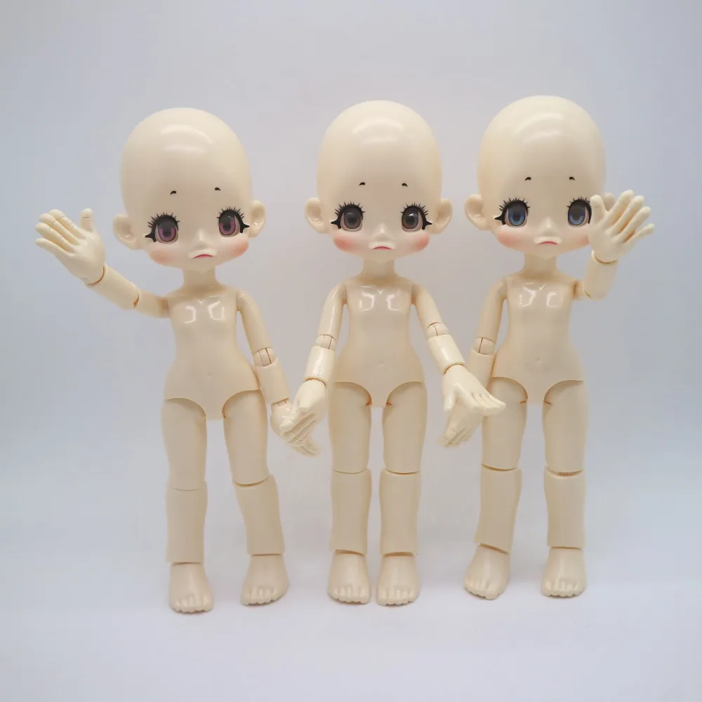 23 см 1/6 BJD куклы Обнаженная кукла аналогичная kikipop Кукла SD пластиковая кукла не включает одежду обувь подходит для 1/4 wi