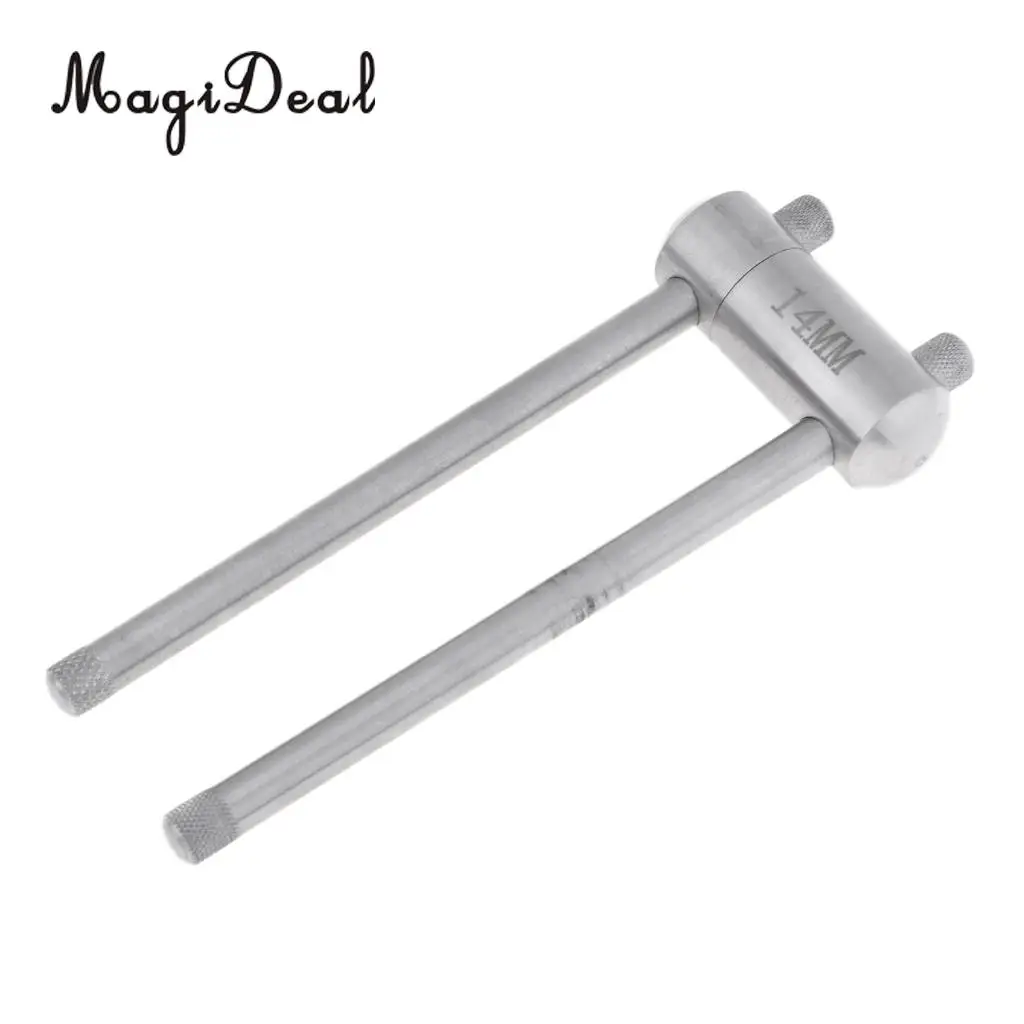 Stainless Steel Billiards Pool Cue Tip Press Shape Tool + Aluminum Pool Cue Tip Repair Replacement Stick Clamp Tool