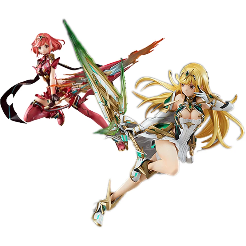 

27cm Xenoblade 2 Hikari Figure Model Toys Xenoblade Chronicles 2 Shimoji Shino Hikari Sexy Action Figure Toys For Boys