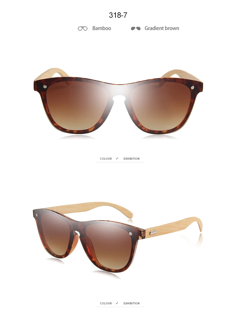 CONCHEN деревянные солнцезащитные очки мужские бамбуковые солнцезащитные очки женские брендовые дизайнерские спортивные Золотые Зеркальные Солнцезащитные цилиндр для очков бамбуковая коробка