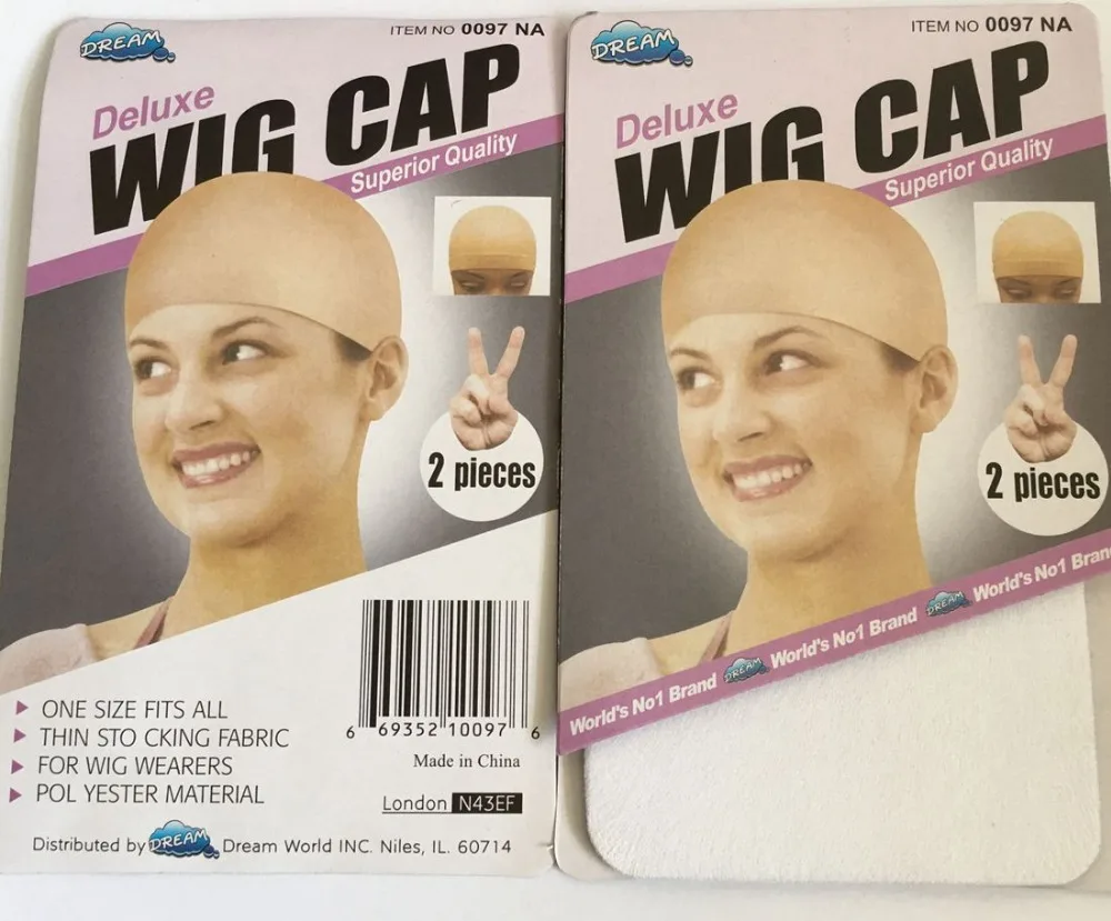 10 pieces Brown Wig Cap Hairnet Hair Mesh Wig Weaving Cap Stretchable Elastic Hair Net 5 color 2 Pieces/PACK