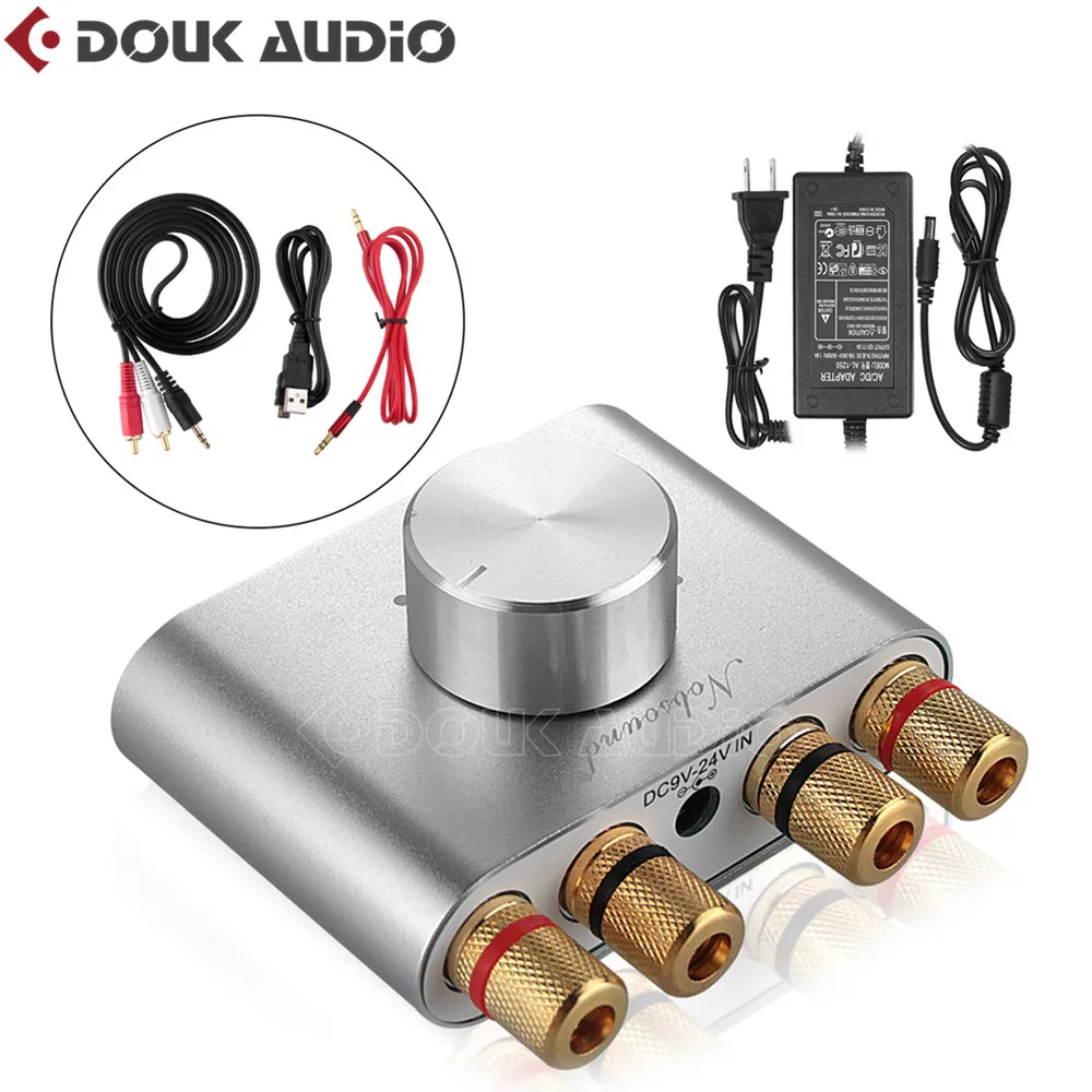 

Nobsound F900 Mini Bluetooth Digital Amplifier Hi-Fi Stereo USB Sound Home Audio Power Amplifier 100W