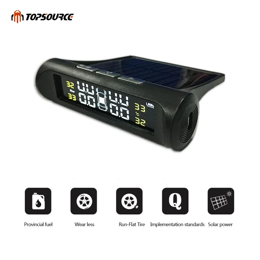 Topsource TPMS автомобильная система контроля давления в шинах интеллектуальная