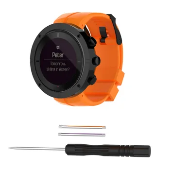 

Tschick For Sunnto Replacement Band, Silicone Replacement Watchband for SUUNTO KAILASH 7R/KAILASH Series Watch