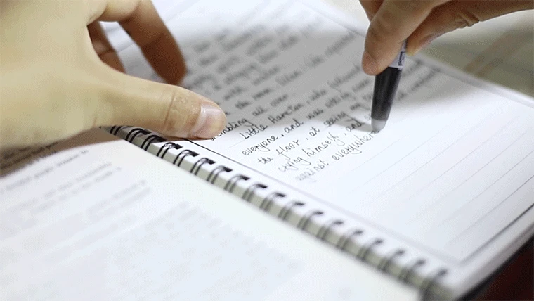 erasable pen