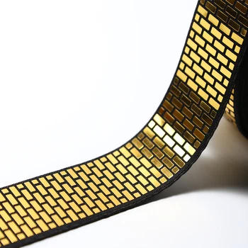 

High Quality 25/38/5060/75mm Wide 2 Meters Laser Elastic Band Webbing For Sewing DIY Clothes Bag Shoes Dress Belt Accessories