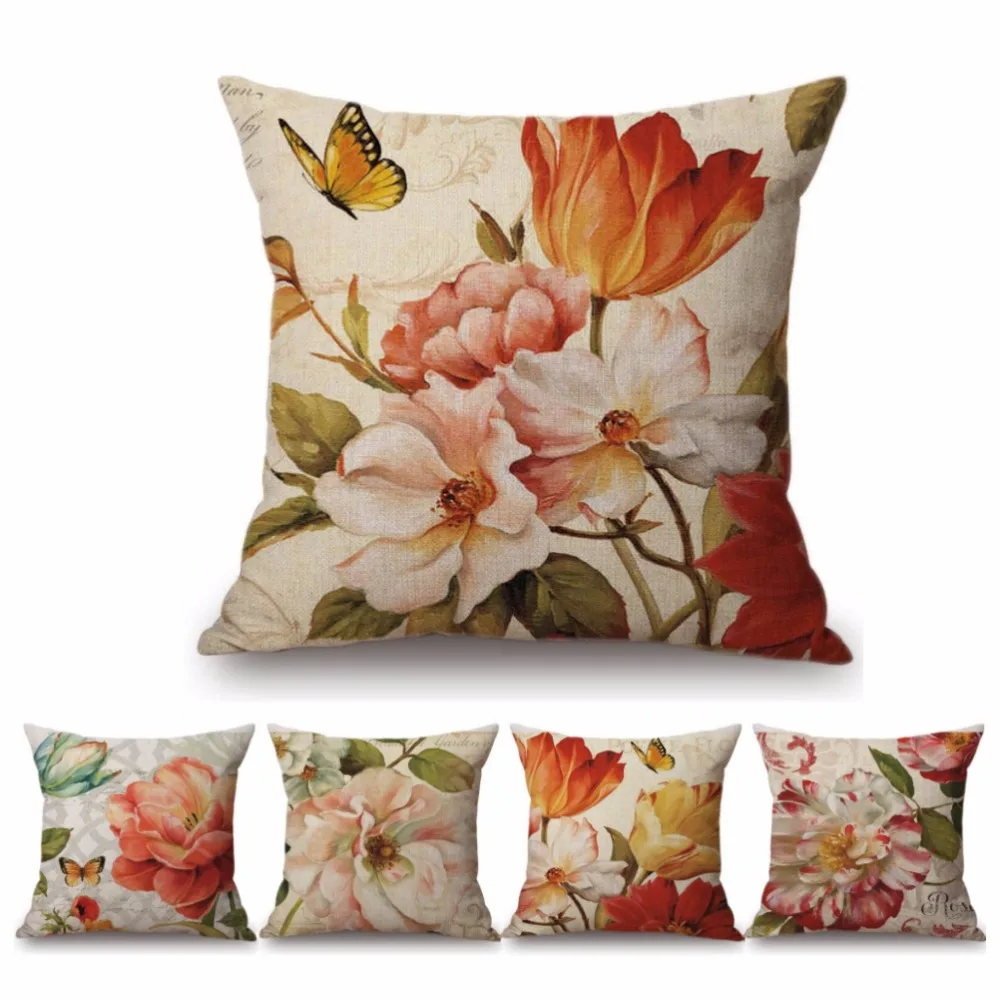 45x45 cm المائية الرجعية زهرة المنزل الديكور ارتفع زنبق أريكة خمر القطن الكتان وسادة تغطية ل مكتب الرئاسة وسادة تغطي 45x45 cm المائية الرجعية زهرة المنزل الديكور ارتفع زنبق أريكة خمر القطن الكتان وسادة تغطية ل مكتب الرئاسة وسادة تغطي