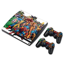 Personalizável OEM preço de fábrica pele etiqueta protetora da pele para PS3 slim