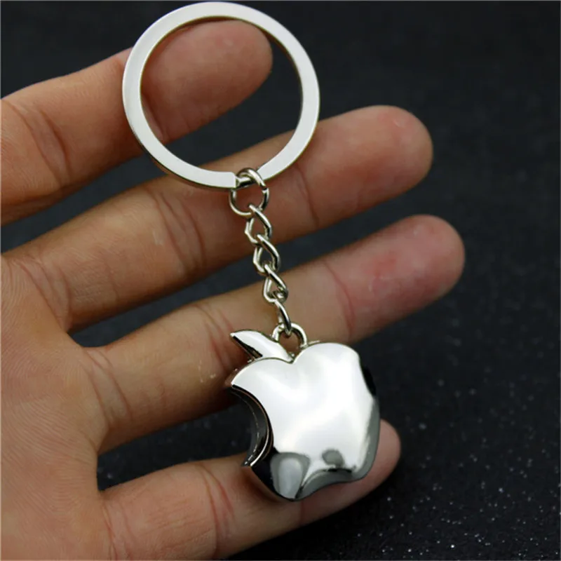 Details about   Apple Metal Keychain Keyring Key Fob Chain Ring Gift for iPhone Macbook Pro Fans 