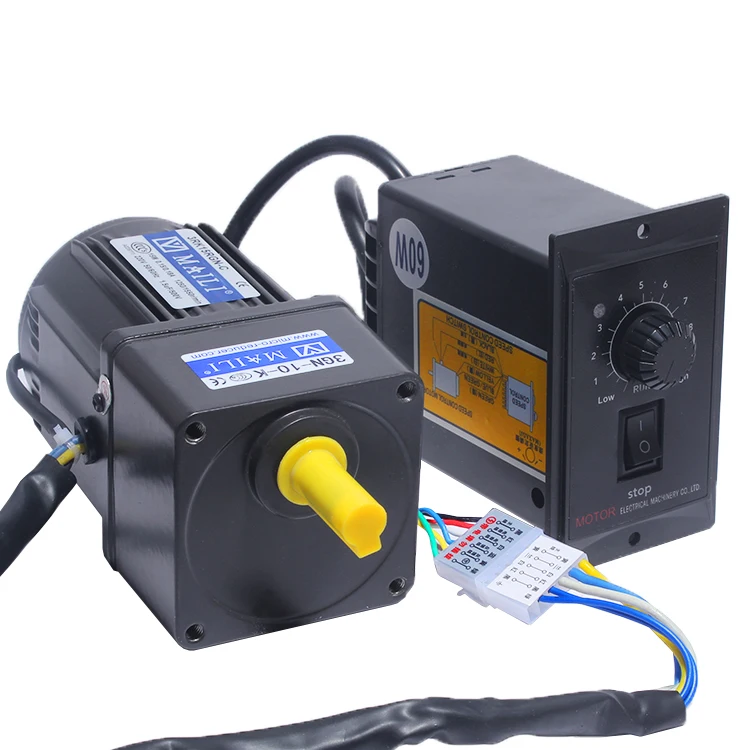 220V 15W AC gear motor electric motor with variable speed controller 1:10 125RPM 220V 15W AC gear motor electric motor with variable speed controller 1:10 125RPM