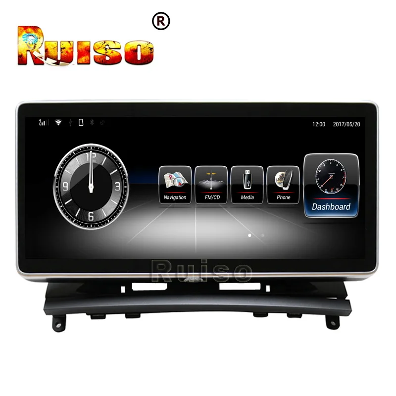 Discount FOR Benz C class C180 C200 C220 C250 C300 C320 CDI C63 2008-2010 Android 7.1 Car DVD player gps audio stereo ips screen Monitor 5